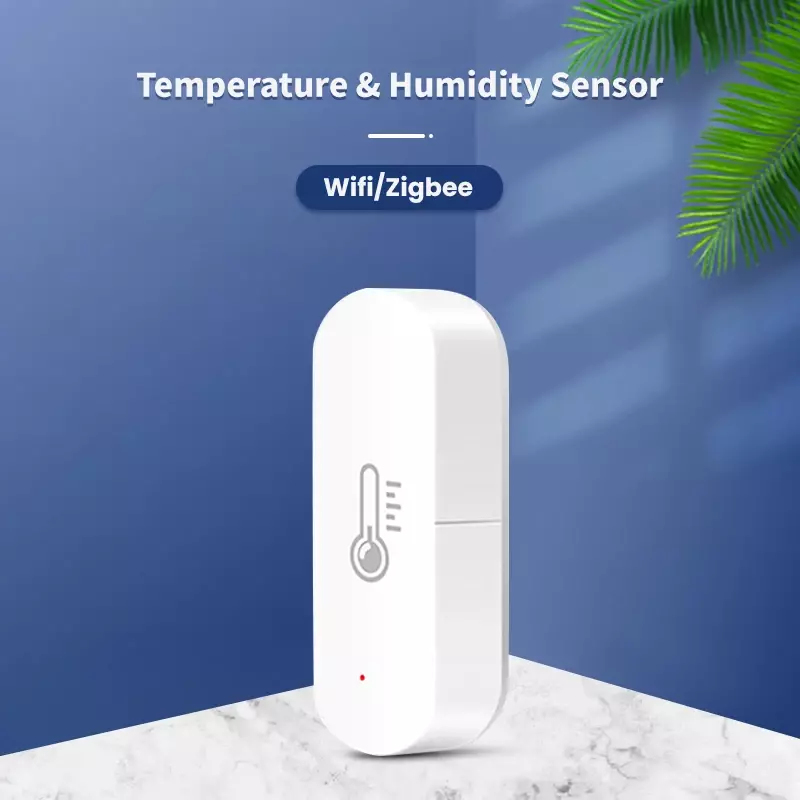 تويا زيجبي-واي فاي استشعار درجة الحرارة والرطوبة ، تعمل بالطاقة البطارية ، أمن الوطن الذكي ، يعمل اليكسا ، جوجل الرئيسية ، Homekit ، التطبيق المجاني