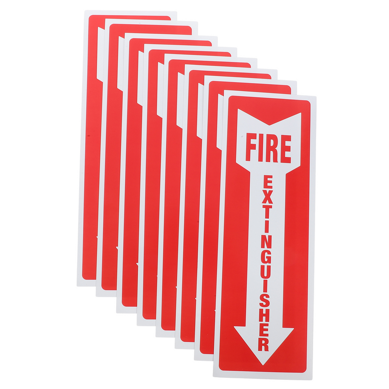 ملصق طفاية حريق ، علامة ملصق لاصقة للمطعم ، شعارات المكتب