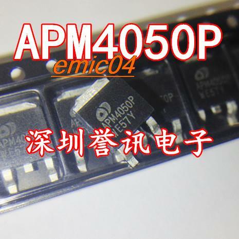 10 قطع المخزون الأصلي APM4050P MOS TO-252 301