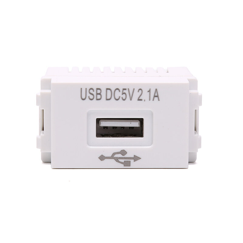 1 قطعة الهاتف المحمول شحن لوحة USB وحدة الطاقة 220 فولت المقبس 5 فولت محول 2.1A USB شحن مقبس الطاقة محول نقل