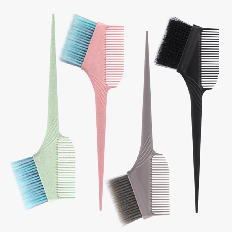 فرشاة صبغ الشعر مريحة، أداة تصفيف سهلة الاستخدام، مثالية لتلوين الشعر في المنزل أو الصالون، شحن سريع