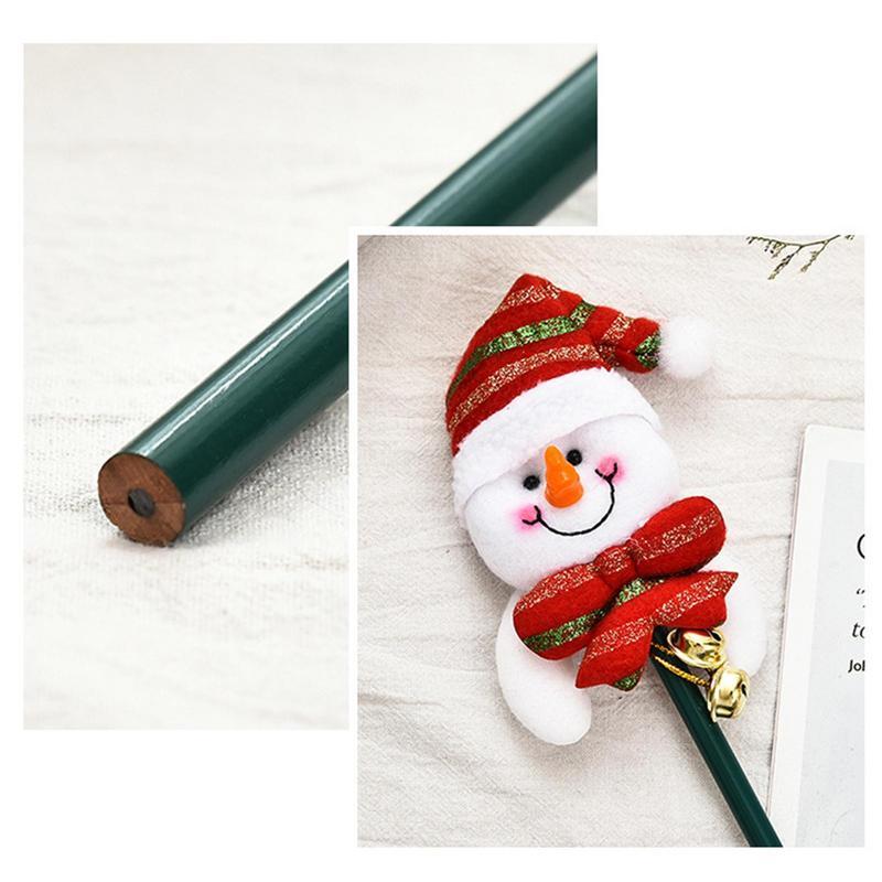 عيد الميلاد ثلج قلم رصاص للأطفال ، لوازم القرطاسية ، المدرسة ، المنزل ، مكتب ، هدايا للطفل ، الطفل ، سانتا
