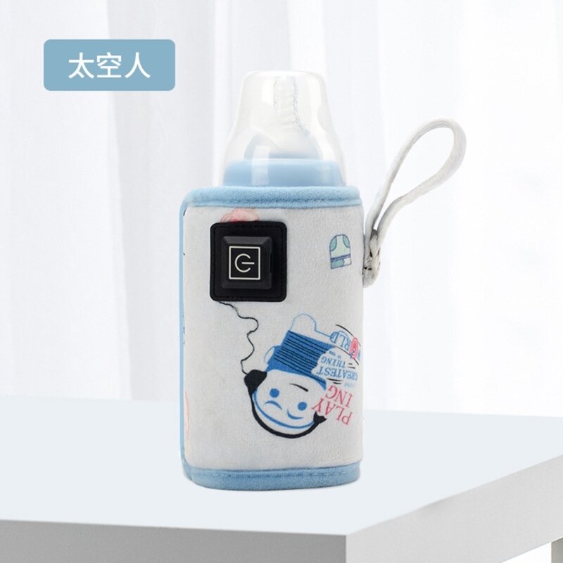 USB زجاجة الحليب دفئا زجاجة الرضع المحمولة الحرارة حفظة زجاجة التدفئة كم دروبشيبينغ