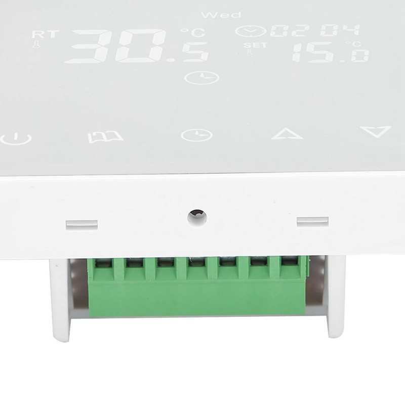 1 قطعة لوحة تحكم في درجة الحرارة AC220V المياه/الكلمة التدفئة ترموستات الحائط موقد التحكم الرقمي درجة الحرارة التبديل