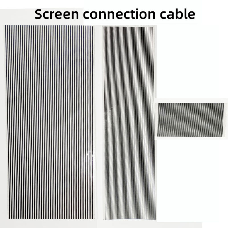 زيبرا خط/ورقة موصل شاشة LCD آلة حاسبة مقياس الإلكترونية اتصال سلك مسطح 1.0 مللي متر 1.6 مللي متر الملعب