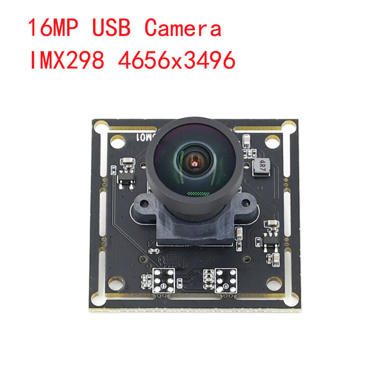 16MP Camera Module HD ، IMX298 USB Webcam ، 4656x3496 10fps ، مسح مستند تبادل لاطلاق النار عالي ، UVC OTG لنظام التشغيل Windows Andriod Raspberry Pie