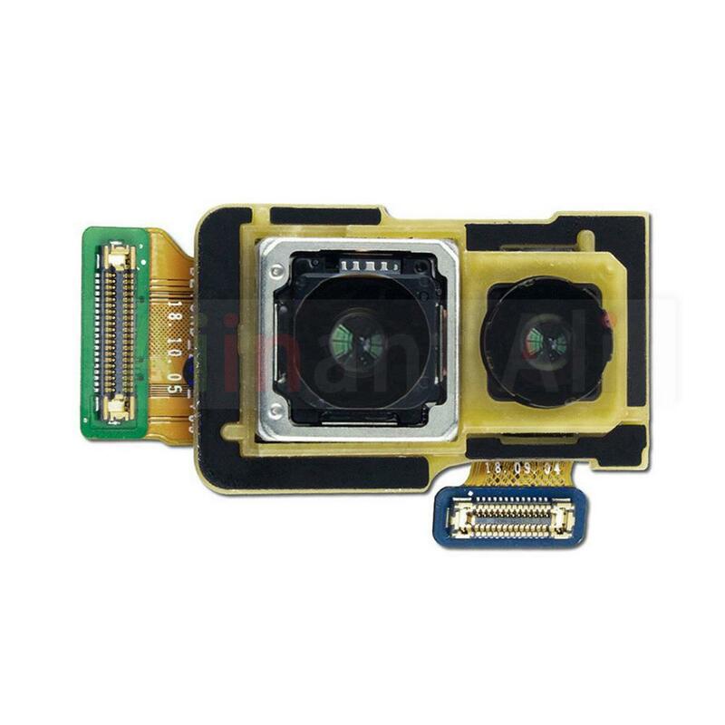 كاميرا أمامية أصلية من AiinAnt لكاميرا خلفية رئيسية من نوع amساميوني ، كابل مرن ، قطع غيار للهاتف المحمول For Samsung Galaxy S10 Plus Lite e S10E G975F G975U G977B G977U G973F G973U G770F G970F G977N G973N G770U G970U