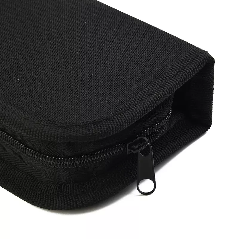 حقيبة طقم قماش أكسفورد سوداء ، تخزين مجموعة أدوات ، حقيبة أدوات داخلية ، حقيبة أجهزة ، Tool14.5x10x5cm