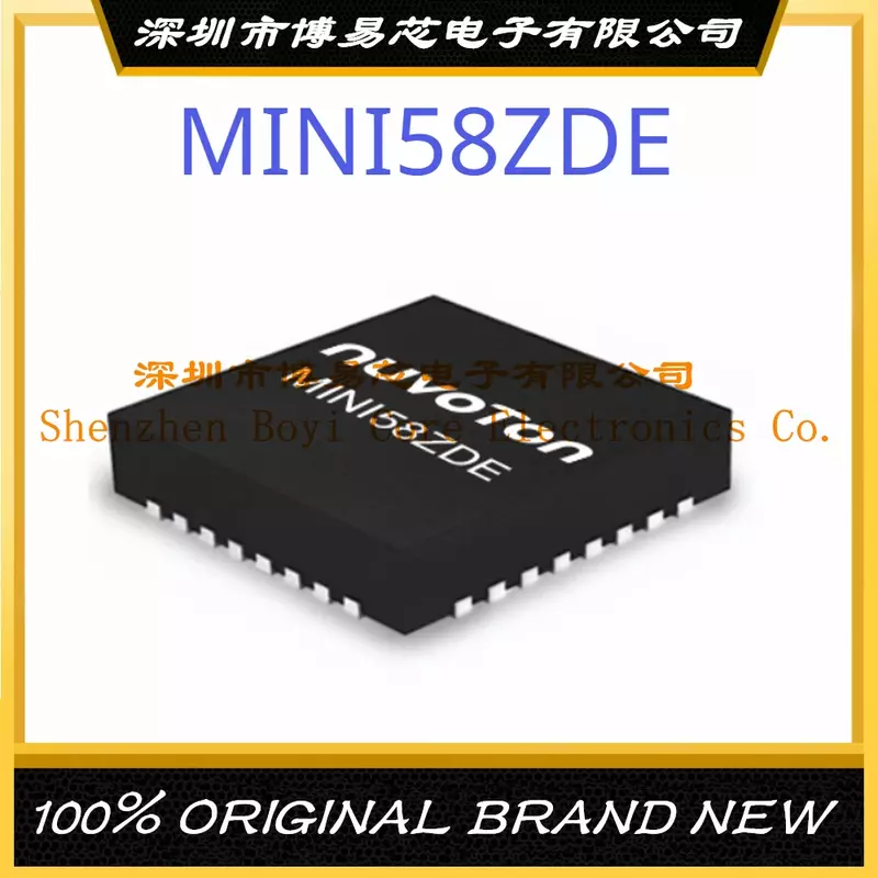 MINI58ZDE حزمة QFN-33 ARM Cortex-M0 50MHz فلاش: 32KB ذاكرة الوصول العشوائي: 4KB MCU (MCU/MPU/SOC) IC رقاقة