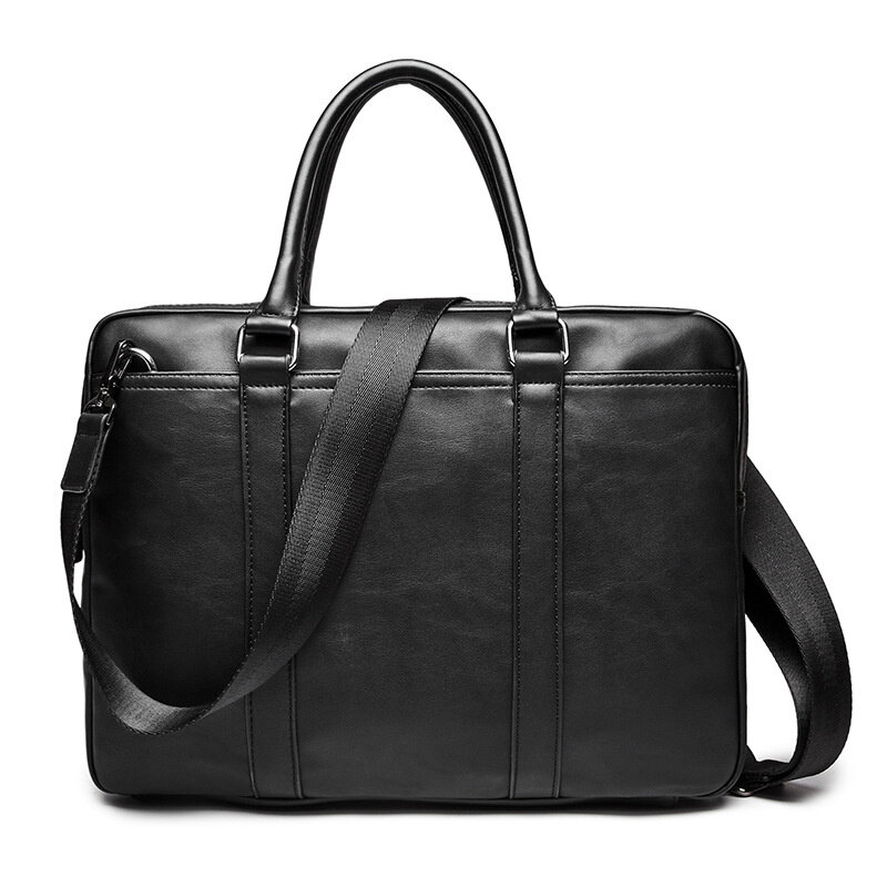 حقيبة رجال الأعمال ، حقيبة يد جلدية ، حقيبة الكتف رسول عادية ، قدرة عالية ، حقيبة حمل الكمبيوتر ، حقيبة كمبيوتر محمول ، حقيبة ملف الذكور