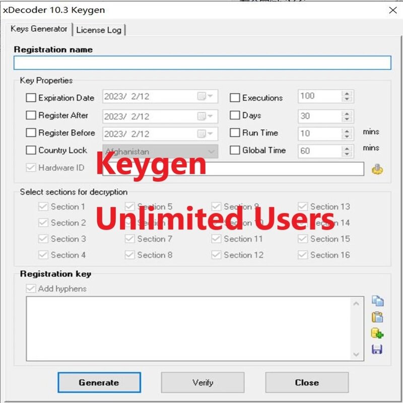 XDecoder مع Keygen غير محدود ، مزيل DTC ، DTC Off Delete Software ، تعطيل الخطأ ، DTCRemover للعديد من أجهزة الكمبيوتر المحمولة ،