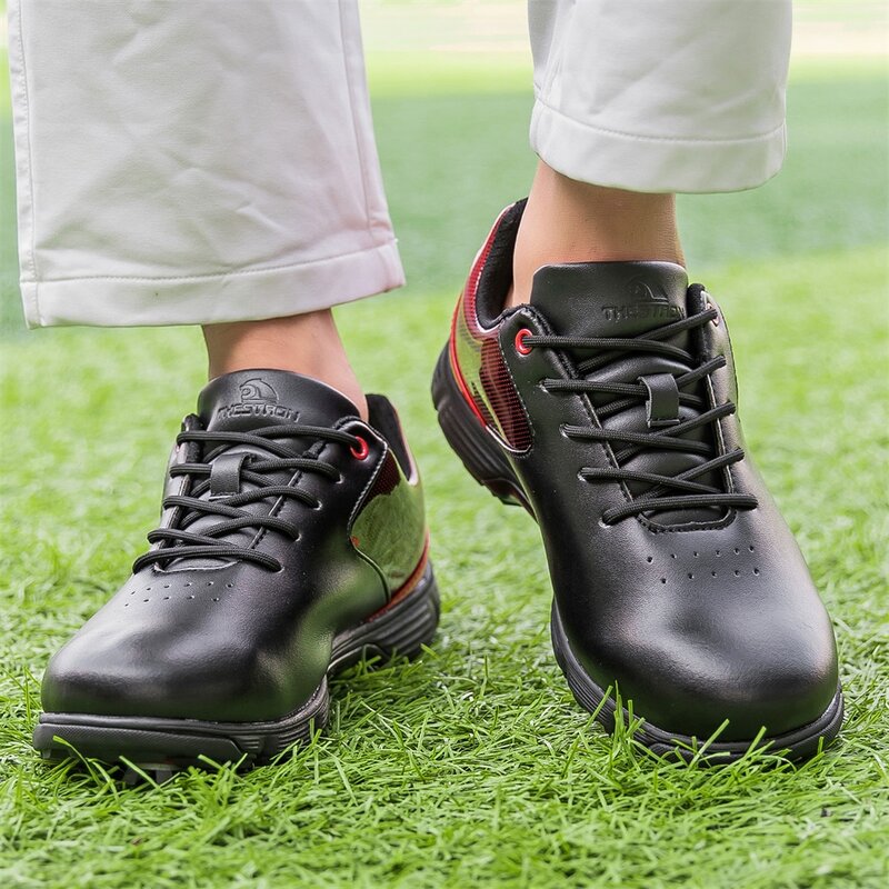 أحذية جولف احترافية مضادة للانزلاق للرجال ، مريحة ، كاجوال ، مشي ، خارجية ، لياقة بدنية ، مقاس 39-49
