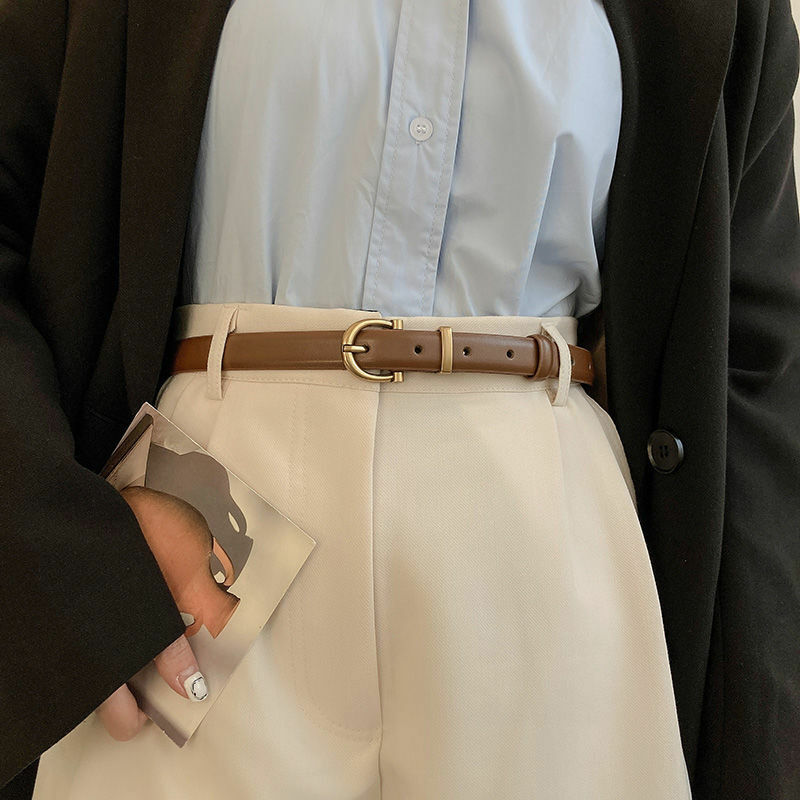 الفاخرة مصمم النساء حزام جلد طبيعي الإناث موضة حزام من المعدن مشبك حزام 3 ألوان عالية الجودة الاتجاه حزام سيدة جديد