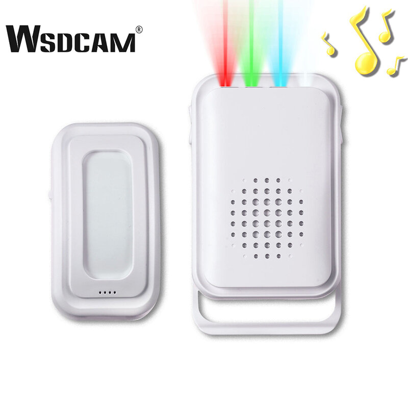 Wsdcam-جهاز استشعار الحركة ، 30 نغمة ، إنذار ترحيب ، متجر ، متجر ، رنين ، الأشعة تحت الحمراء ، دخول ، دخول ، دخول ، جرس لأمن المنزل