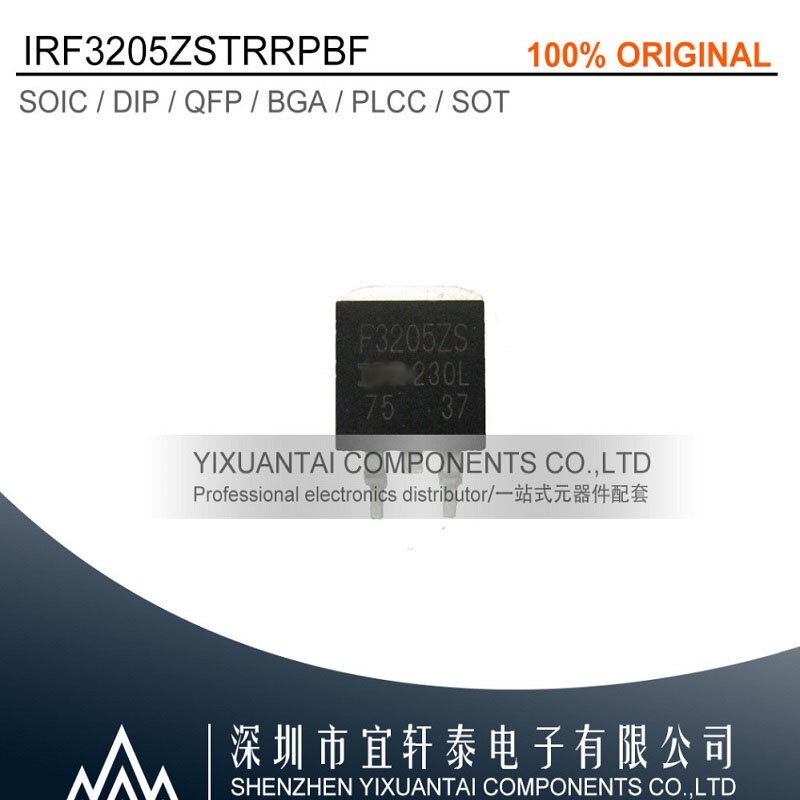 الأصلي IRF3205ZSPBF IRF3205ZS F3205ZS TO263 ، 10 قطعة للمجموعة