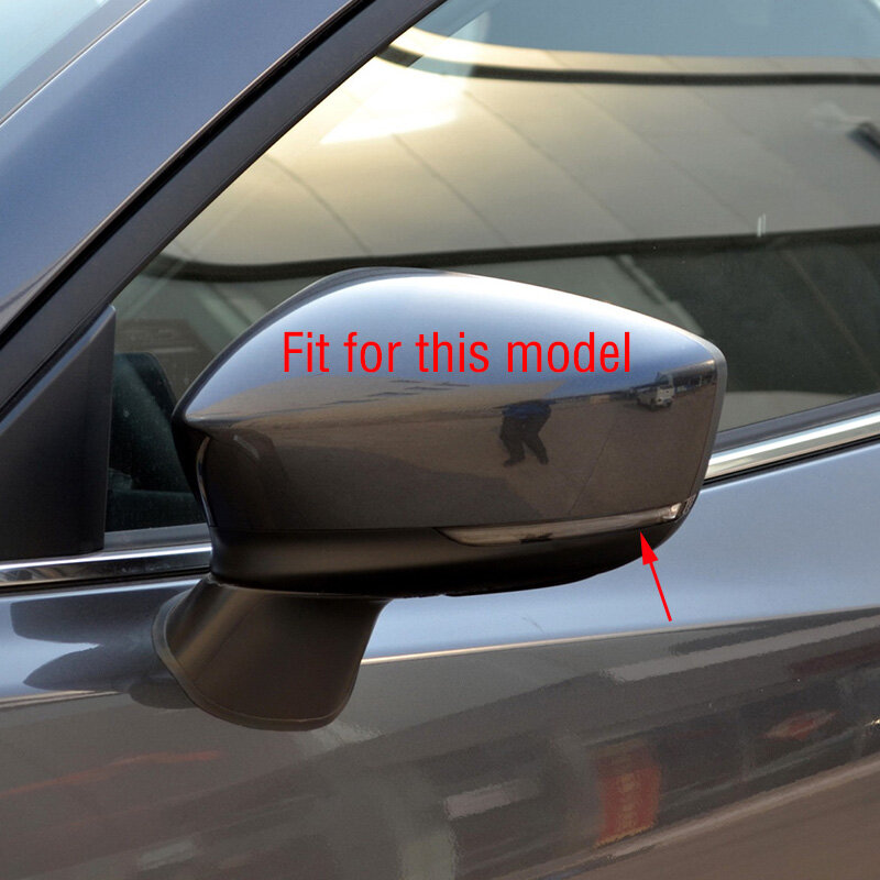 ل مازدا 3 Axela M3 2017 2018 2019 سيارة الجناح الباب الجانب مرآة غطاء شل البيت خارج مرآة الرؤية الخلفية غطاء غطاء