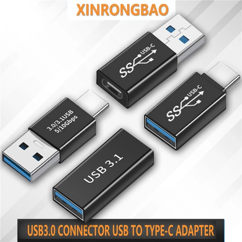 USB3.0 موصل USB إلى TYPE-C محول 5Gbps USB3.1Gen1 ذكر إلى أنثى محول SSD HDD كابل موسع نقل تمديد التوصيل