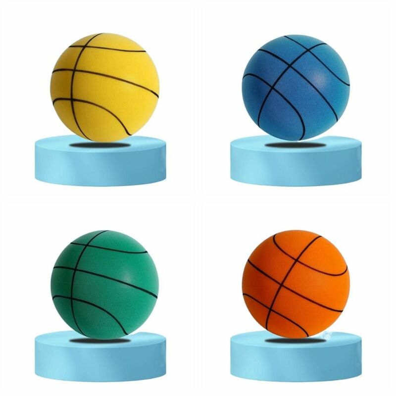 كرة السلة تدريب صامت للأطفال ، منخفضة ديسيبل التخميد كرات نطاط ، لينة مرونة عالية ، كتم عالية ، هدية ، 18 سنتيمتر ، 22 سنتيمتر ، 24 سنتيمتر