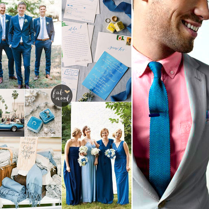 ربطة عنق محبوكة أحادية اللون للرجال والنساء ، ربطات عنق ضيقة غير رسمية ، ربطات عنق منسوجة ، برتقالي ، حفلة زفاف