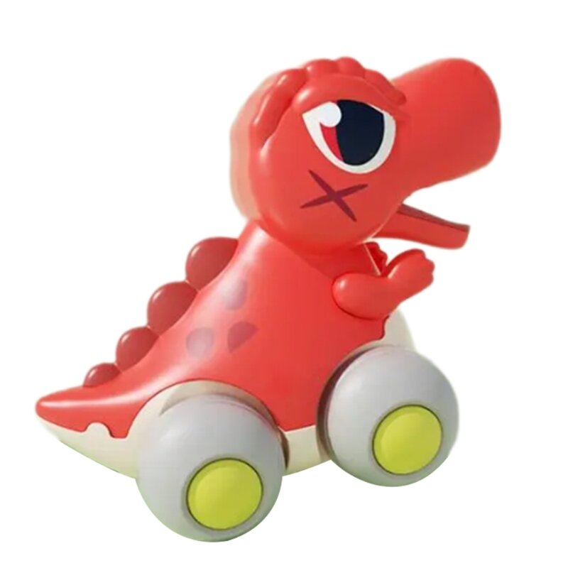 لعبة سيارة قوة الاحتكاك المضحكة على شكل ديناصور هدية عيد ميلاد خاصة للأطفال الرضع أول سيارة لعبة