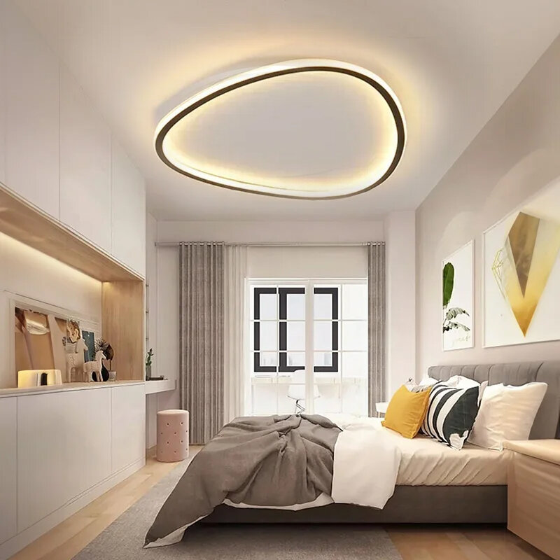 مصباح سقف LED حديث لديكور المنزل ، ثريا داخلية ، تركيبات إضاءة ، غرفة معيشة ، غرفة طعام ، غرفة نوم ، ممر ، شرفة