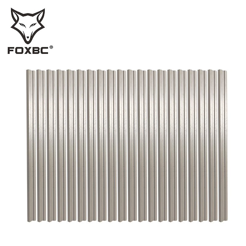 FOXBC 20 قطعة 82 مللي متر الكهربائية أرياش المسحاج HSS عكسها الخشب المسوي السكاكين النجارة أجزاء الآلات ل ديوالت بوش ماكيتا