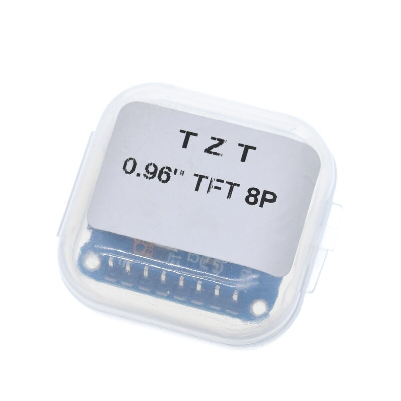 TZT TFT عرض 0.96 / 1.3 بوصة IPS 8P/7P SPI HD 65K كامل اللون LCD وحدة ST7735 محرك IC 80*160 (وليس OLED) لاردوينو
