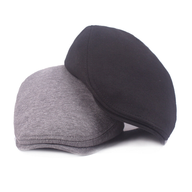 قبعة شتوية برقبة دافئة مصنوعة من القطن للرجال والنساء بألوان سادة قبعات هيب هوب قبعات برقبة كابي Casquette Gorras Bone