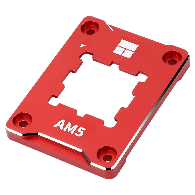 Thermalright AMD-ASF أسود أحمر AM5 إطار آمن الألومنيوم العزل وسادة TF7 2G سلامة تحديد قوس