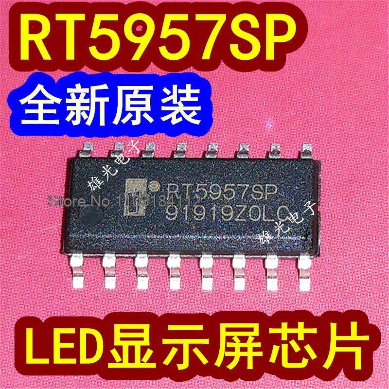 LED SOP16 ، RT5957SP 5957SP ، 10 قطعة للمجموعة الواحدة