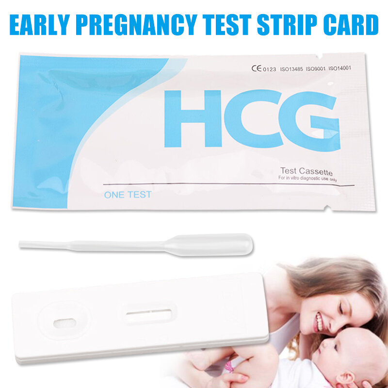 شرائط اختبار PH الحمل المبكر للنساء 10 قطعة اختبار البول الذاتي المنزل قياس خاص LH HCG مجموعات الاختبار المبكر اختبار الحمل