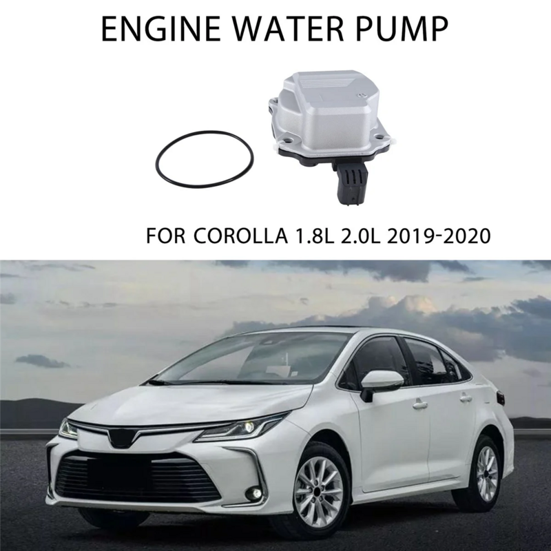 سيارة الهجين محرك المبرد مضخة ، محرك مضخة مياه لتويوتا كورولا 1.8L 2.0L 2019-2020 ، 16032-24010