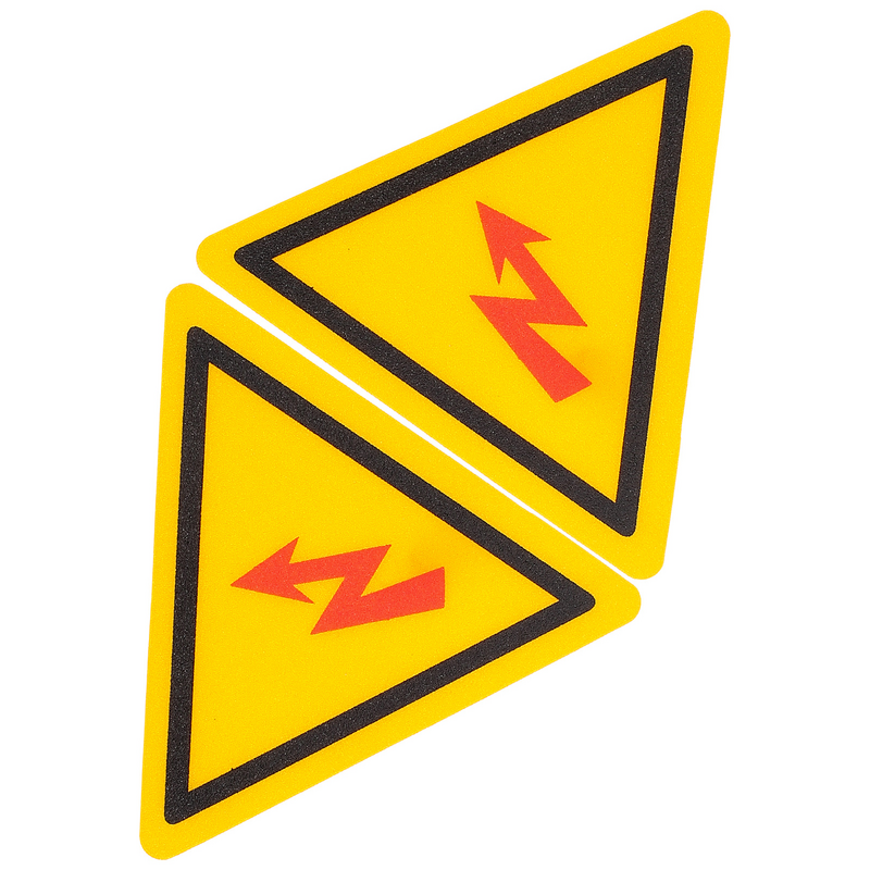 ملصقات شعار كهربائية عالية الجهد ، ملصقات تحذير ، ملصقات ملصقات ، 2 صانعة