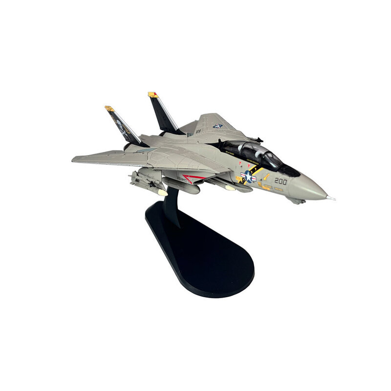 البحرية الأمريكية جرومان مقاتلة الطائرات ، المعادن العسكرية لعبة ، ديكاست نموذج الطائرة ، F14 F-14A تومقت VF-84 ، جمع أو هدية ، 1:100