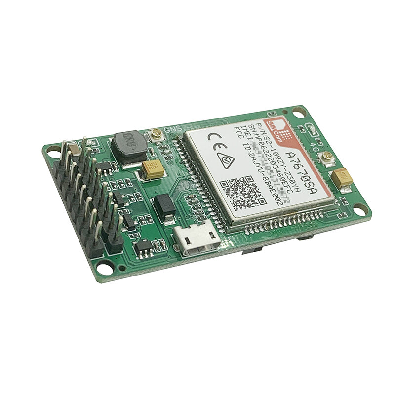 SIMCOM A7670SA LTE Cat1 وحدة مجلس التنمية مع فتحة بطاقة SIM TTL UART LTE-FDD B1/B3/B5/B7/B8/B20 GSM 900/1800MHz