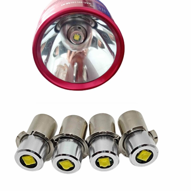 P13.5S Pr2 LED لمبة 3 واط ترقية LED مصباح يدوي لمبة Maglite LED تحويل عدة ماج ضوء LED لمبة 2-16 C & D خلايا Maglite الشعلة