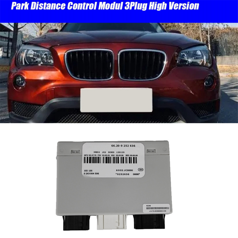 وحدة التحكم عن بعد في موقف السيارات لسيارات بي ام دبليو ، 3 وحدات تحكم في الركن عالية الإصدار ، PDC ، BMW 1 ، E84 ، x-Plug ،