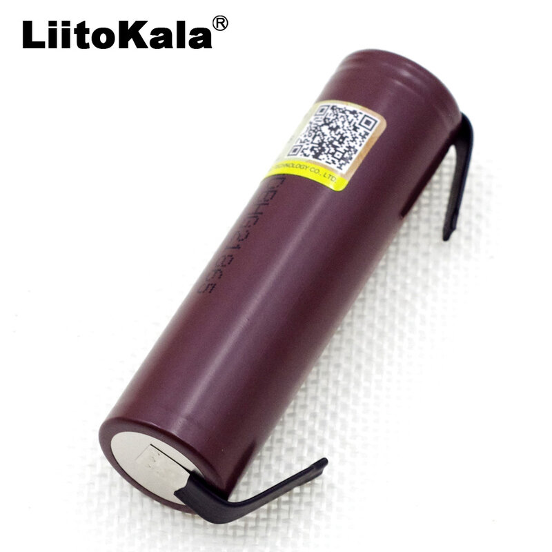 Liitokala 100% جديد HG2 18650 3000mAh بطارية قابلة للشحن 18650HG2 3.6 فولت تفريغ 20A بطاريات الطاقة + النيكل