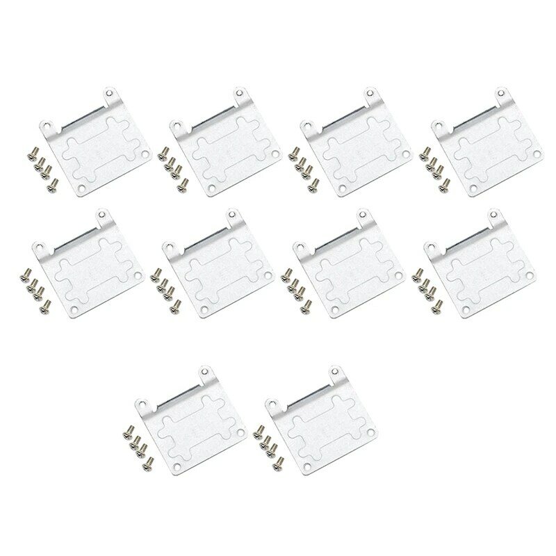 10PCS Mini Metal PCIE PCI-E Half To Full Size Extension Card Wireless Wifi PCI-Express Adapter Bracket With Screws