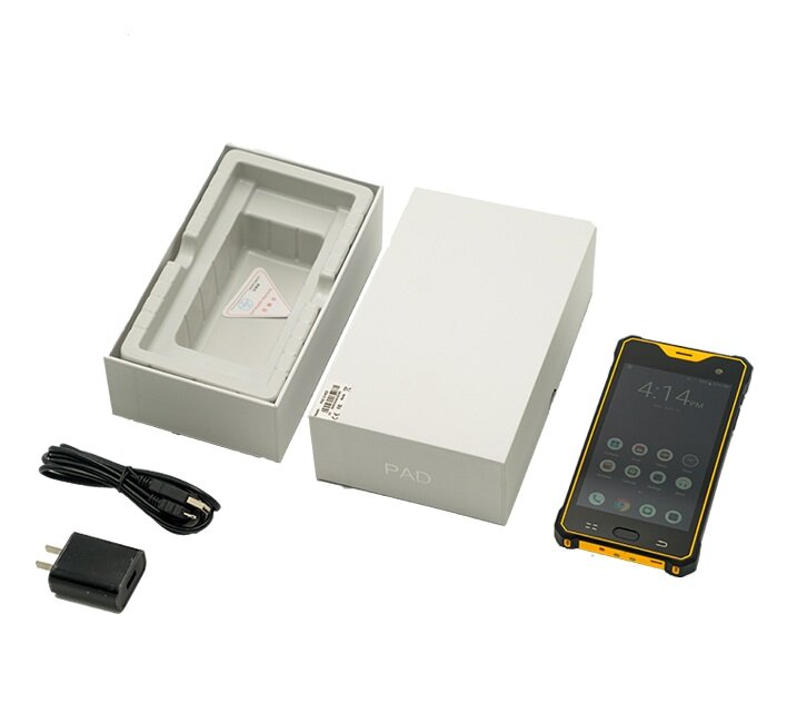 قارئ رمز QR ثنائي الأبعاد أندرويد ، محطة محمولة ، باركود PDA-مع NFC Rfid ، جهاز طبي