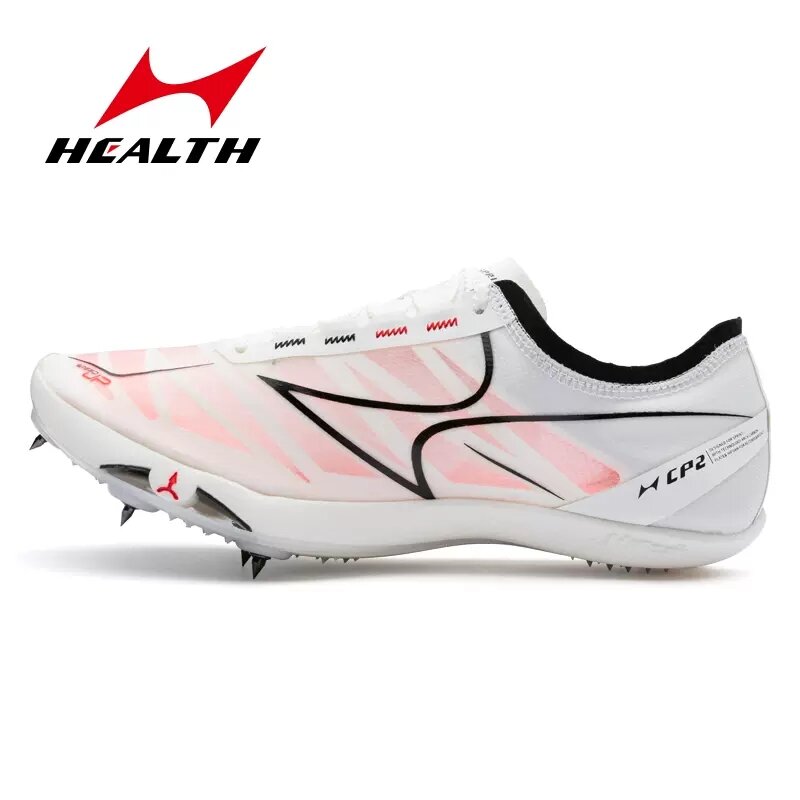 الصحة CP2 مقوس الكربون لوحة المسار سباق سبرينت المسامير حذاء رياضة المهنية عالية سبرينغباك داش سباق التدريب الأحذية الرياضية