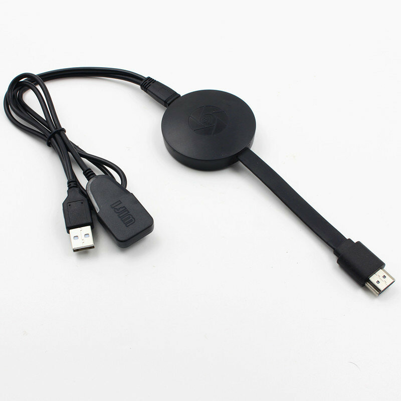 Durable Display Dongle Wear-resistant Wireless Display Dongle WIFI Display Receiver 1080P Miracast Dongle Adapter USB Power