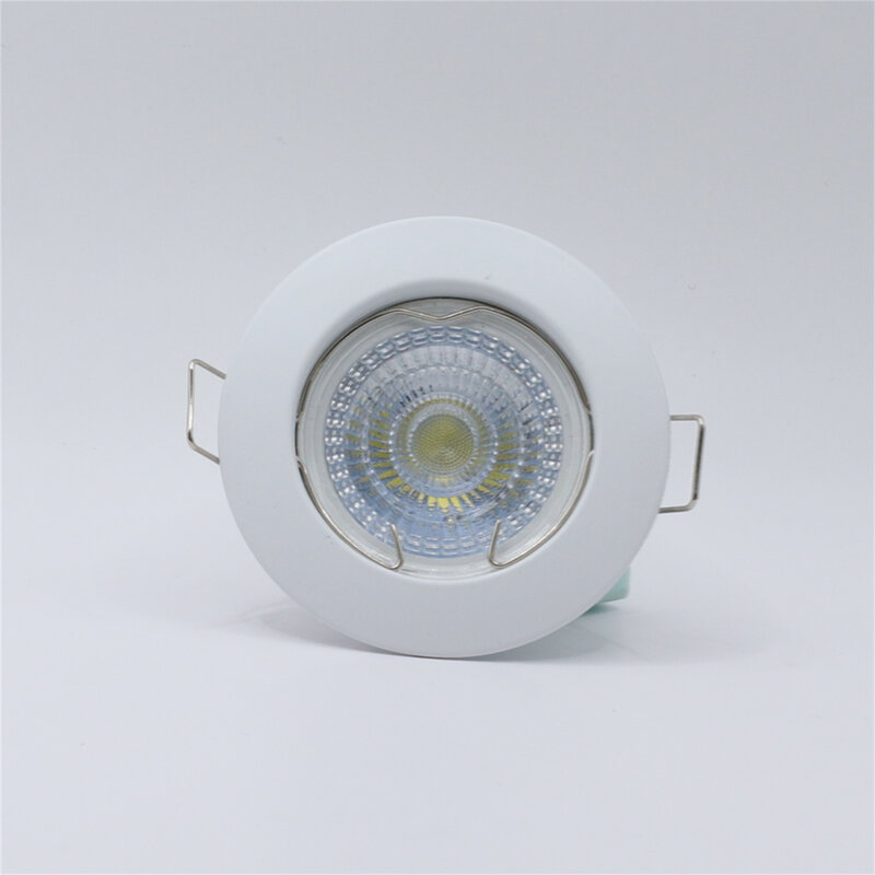 إطار ضوء LED للديكور المنزلي ، تجهيزات مصباح سبوت ، إطار مقطوع 55 ، GU10 ، MR16