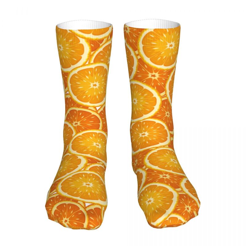 Oranges Fruit Vegetable Socks Men Women Funny Happy Socks High Quality Spring Summer Autumn Winter Socks Gifts