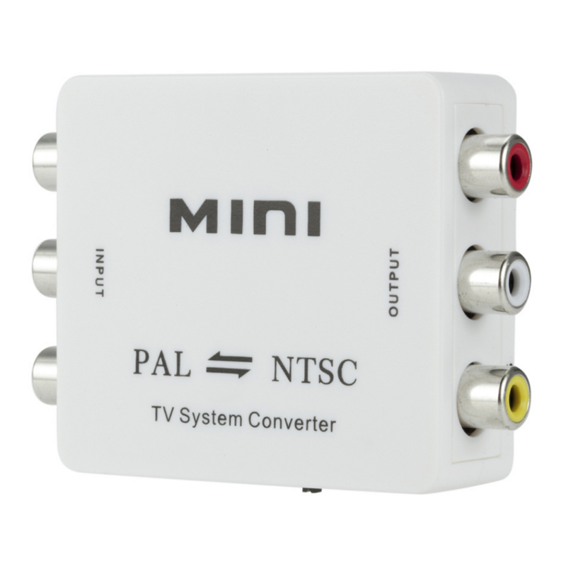 جهاز تلفاز ثنائي الاتجاه صغير PAL NTSC محول محول PAL إلى NTSC NTSC إلى PAL محولات اتصال تلفزيونية مزدوجة الاتجاه