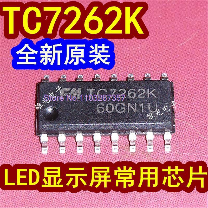 LED SOP16 ، TC7262K TC7262 ، 20 قطعة للمجموعة الواحدة