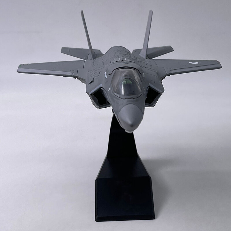 1:72 مقياس نموذج طائرة مقاتلة ديكاست نموذج طائرة معدنية مع موقف نموذج طائرة مقاتلة عسكرية