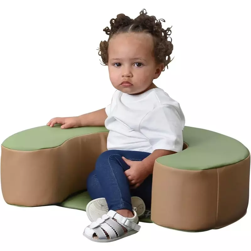 أريكة فوم للأطفال لحديثي الولادة ، وسائد أرضية ناعمة داخلية ، ومقاعد دعم للأطفال ، وأريكة للطفل ، وأريكة في الحكيم أو تان