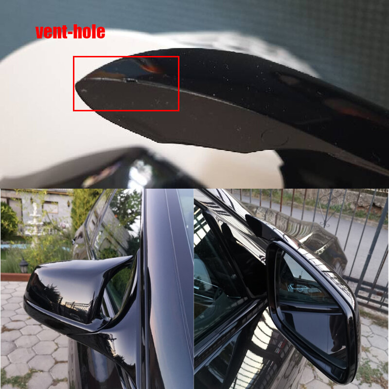 غطاء مرآة الرؤية الخلفية ، أغطية مرآة جانبية الجناح ، BMW 5 Series ، F10 ، F11 ، F18 ، Pre-LCI ، 2010-2013 ، M الأداء ، اكسسوارات السيارات
