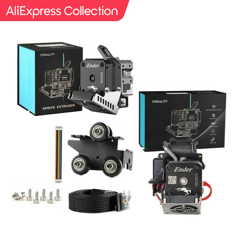 مجموعة من AliExpress جهاز بثق Sprite Pro جهاز بثق محرك مباشر مزدوج التروس لجهاز Ender 3 / 3 Pro / 3 Max / 3 V2 ive S1